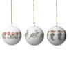 Design House Stockholm Boules De Noël Elsa Beskow, Lot De 3