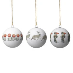 Design House Stockholm Boules De Noël Elsa Beskow, Lot De 3