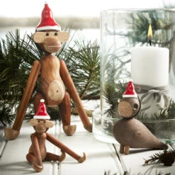 Chapeau De Noël Pour Le Mini Singe Kay Bojesen -House Doctor 33208 01 04 5b129093d1