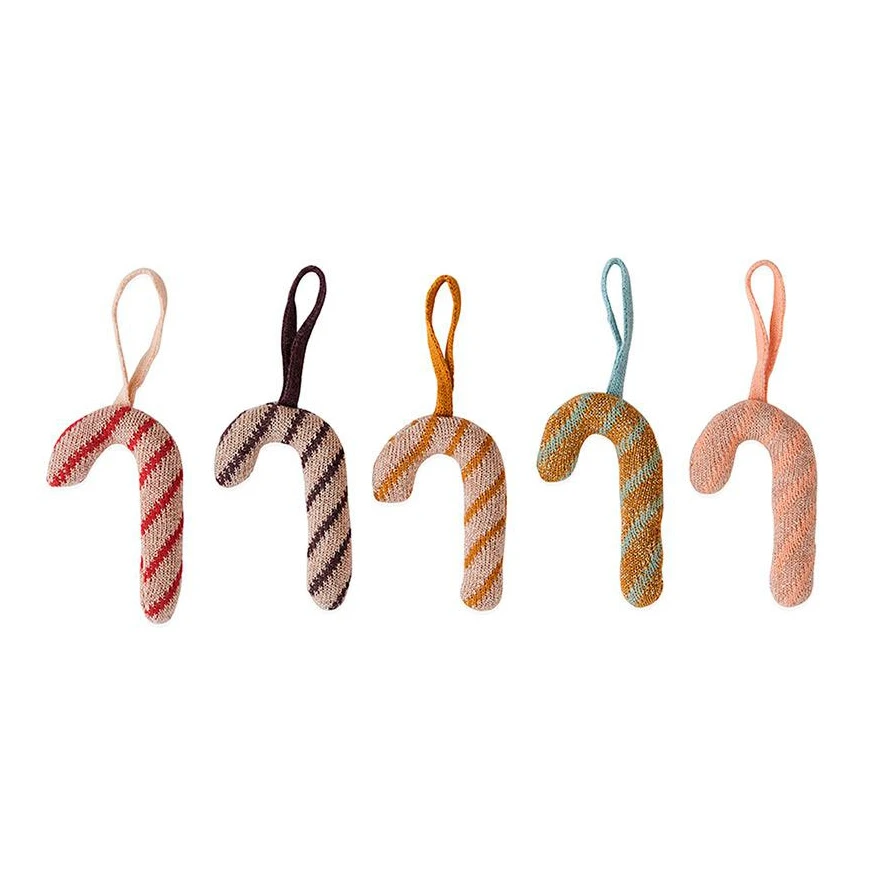 OYOY Décoration De Noël Christmas Sugar Canes Lot De 5 1 OYOY Décoration De Noël Christmas Sugar Canes Lot De 5