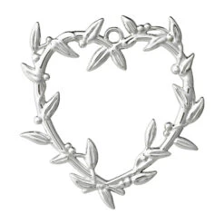 Rosendahl Décoration De Noël Cœur Houx Karen Blixen 7 Cm