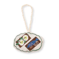 Ferm LIVING Décoration De Sapin De Noël Copenhagen Open Sandwich 7 Cm