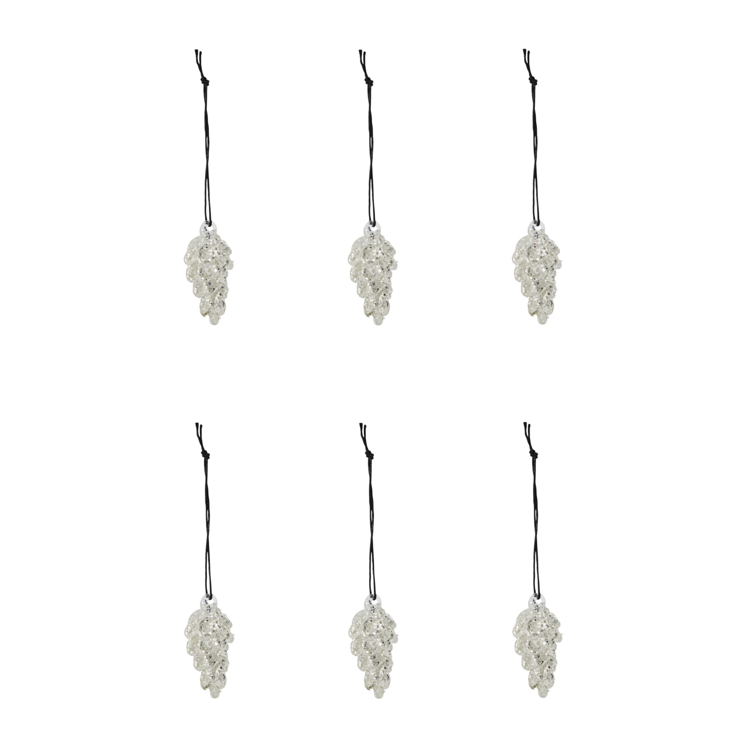 House Doctor Décoration De Noël Cone 5,5 Cm Lot De 6 1 House Doctor Décoration De Noël Cone 5,5 Cm Lot De 6