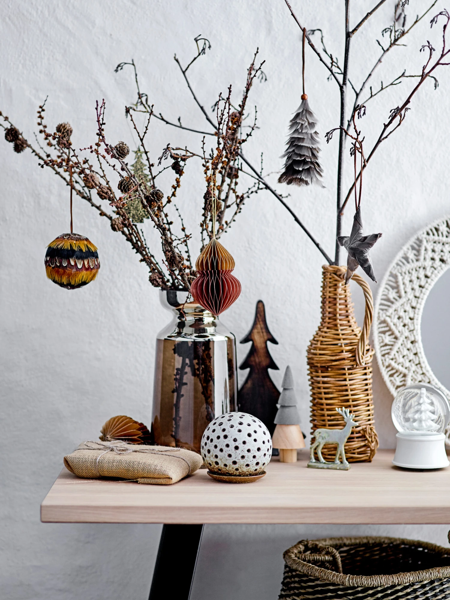 Bloomingville Boule De Noël Misba Ø9 Cm 4 Pièces 2 Bloomingville Boule De Noël Misba Ø9 Cm 4 Pièces – Image 2