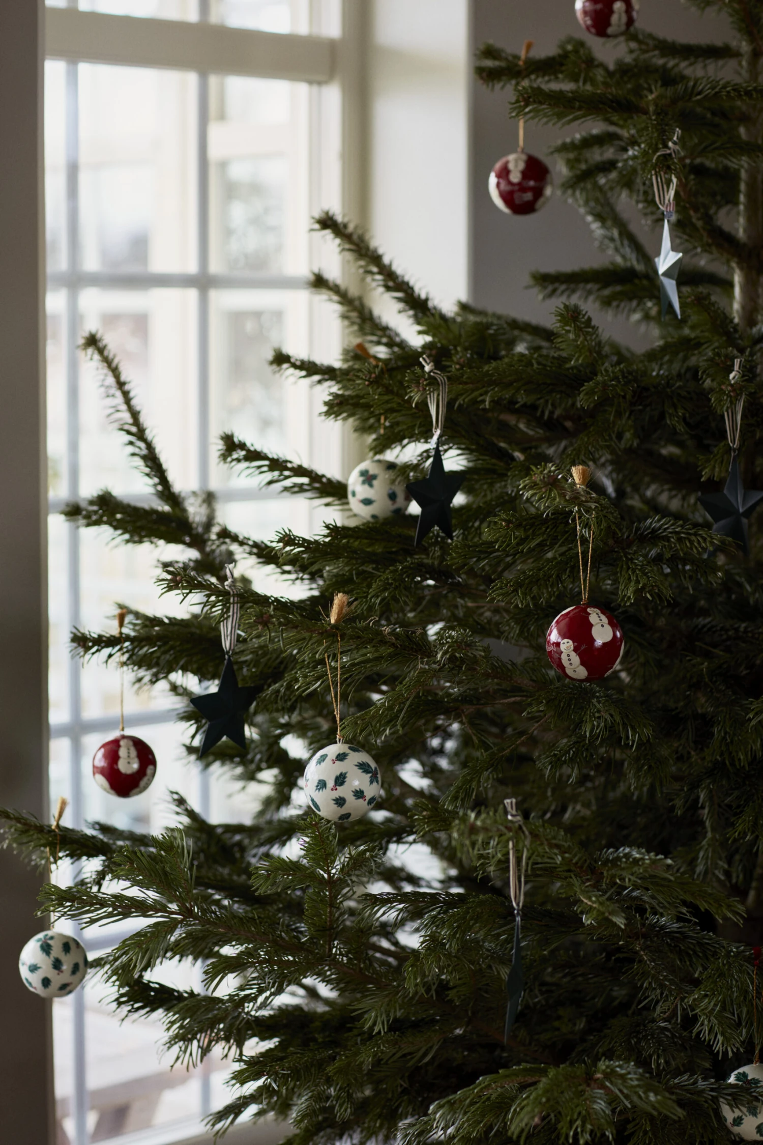 Décoration De Noël Lexington Papier Maché Lot De 2 2 Décoration De Noël Lexington Papier Maché Lot De 2 – Image 2