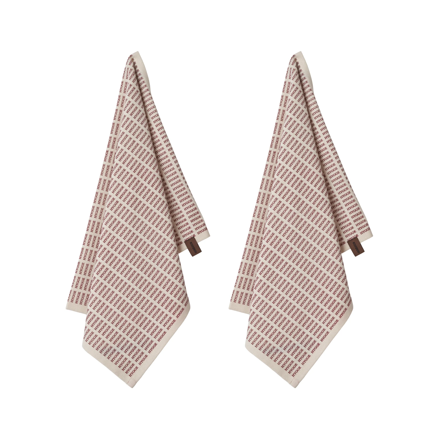 Pack De 2 Torchons De Cuisine Noël Humdakin Notes Of Hygge