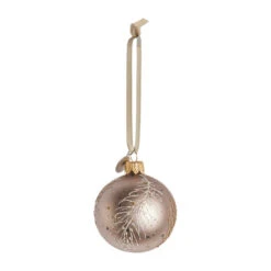 Boule De Noël Plume Cadelia Ø6 Cm