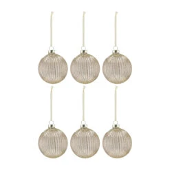 Boule De Noël Holiday Lot De 6