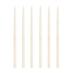 Bougie D'arbre De Noël Altri 30 Cm, Lot De 6