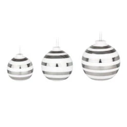 Kähler Boules De Noël Omaggio, Lot De 3